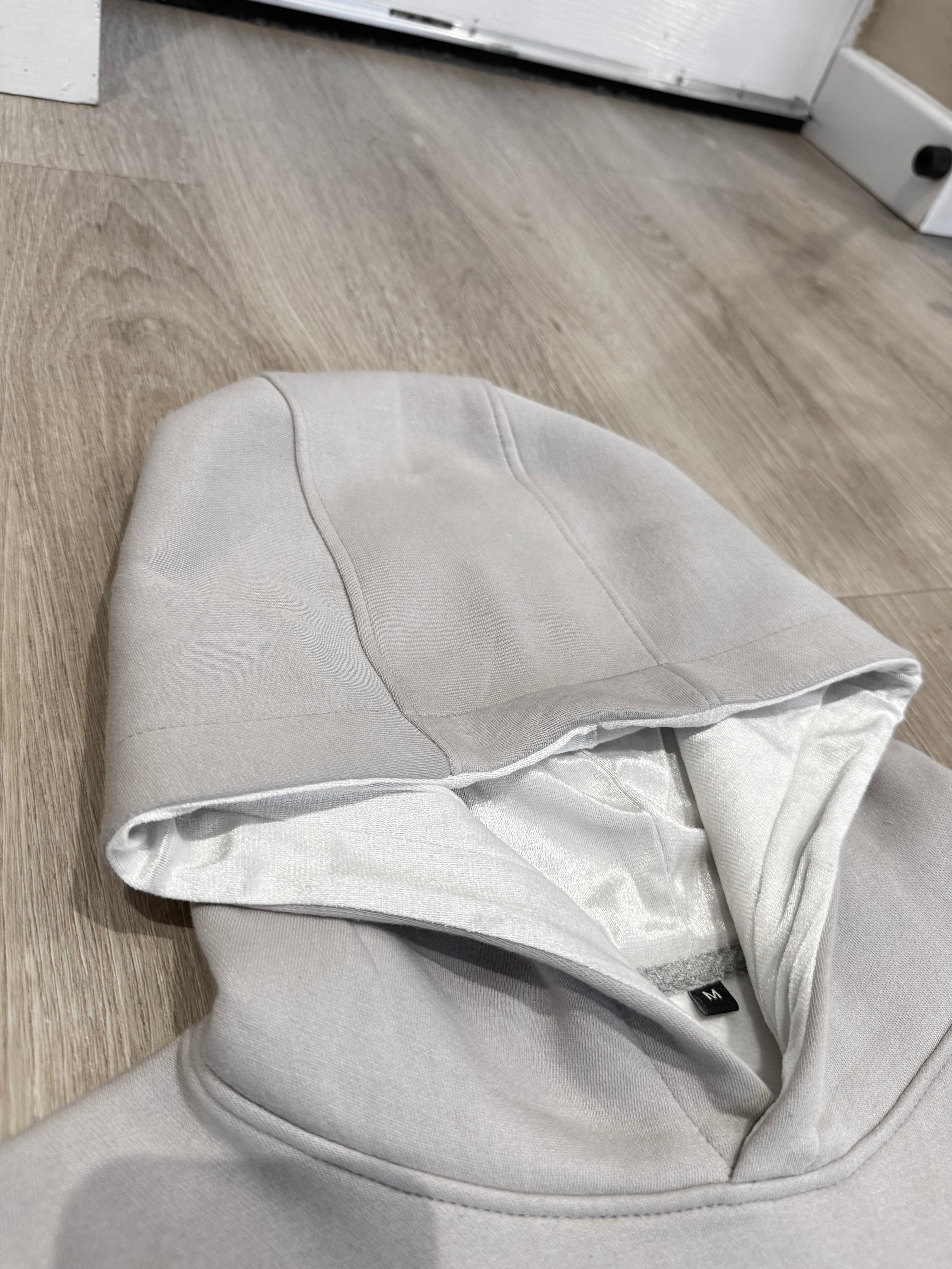 Mens Arctic Grey & White Panel Crz Tracksuit