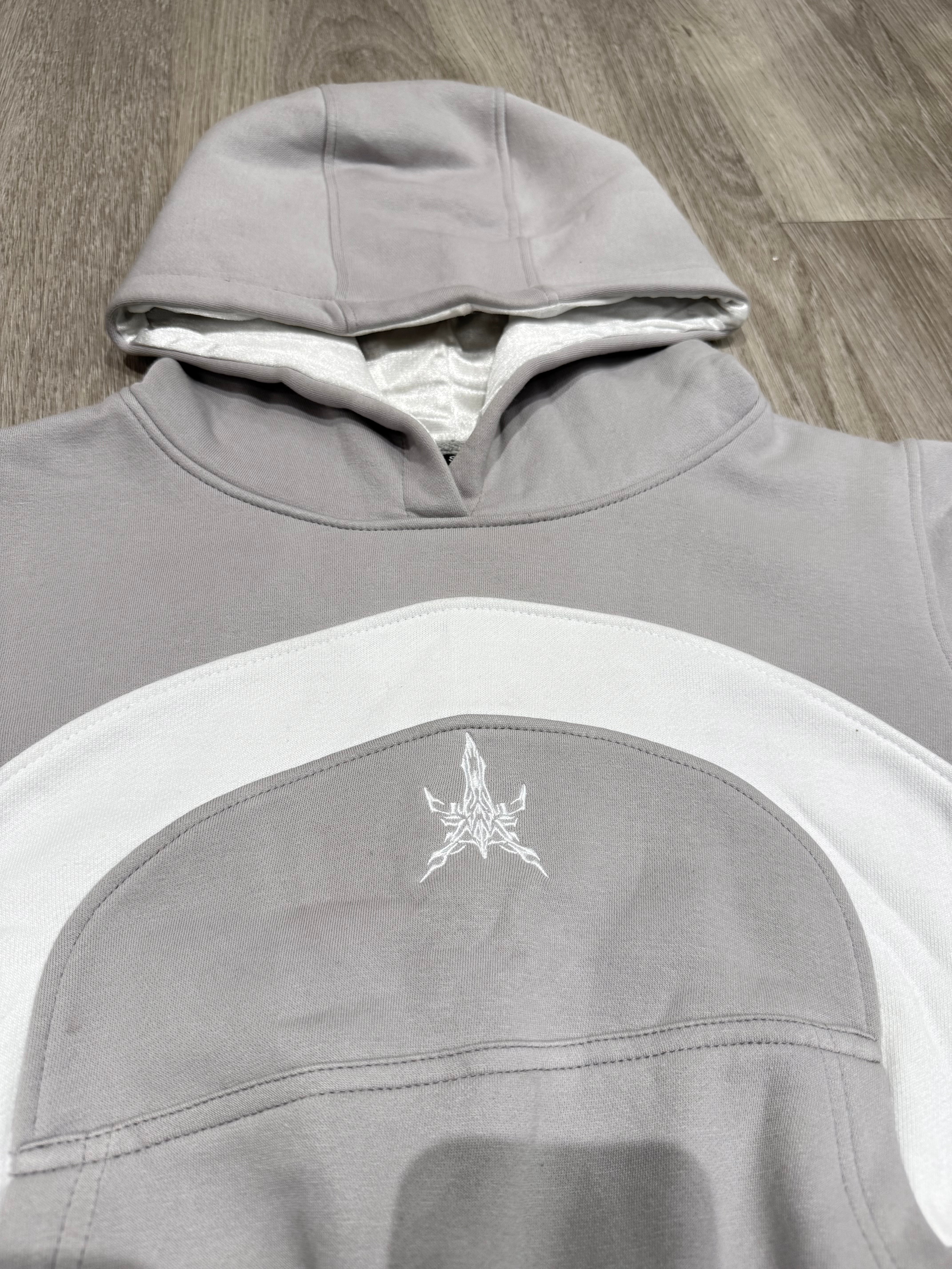 Womens Arctic Grey & White Panel Tracksuirt